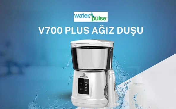 Waterpulse Wp-v700plus-w Water Flosser Profesyonel, Masajlı, 1000ml Diş/protez Bakım Ve Ağız Duşu Beyaz - 2