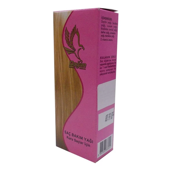 Doğan Baharatçılık Saç Bakımı Bitkisel Yağı Kuru Saçlara 100ML - 3