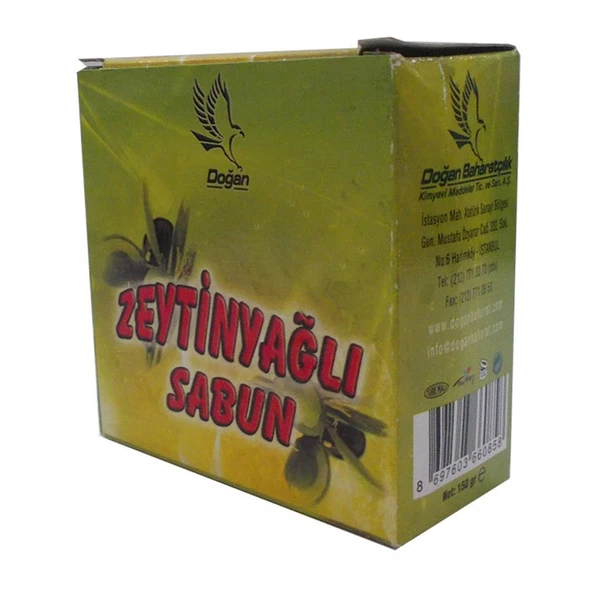 Doğan Zeytinyağlı Sabun Doğal Pirina Yağlı Bitkisel Sabun 150GR - 4