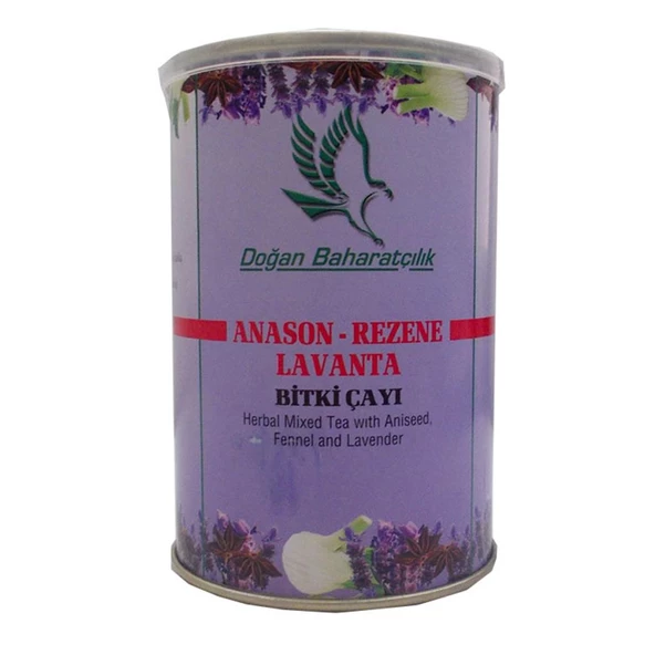 Doğan Baharatçılık Anason Rezene Lavanta Bitki Çayı Teneke 100 G - 2