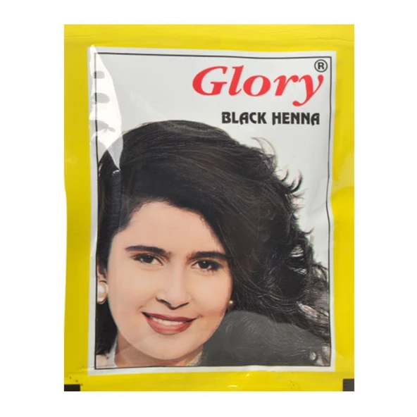 Glory Glory Siyah Hint Kınası (Black Henna) 10 Gr Paket - 5