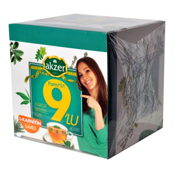 Akzer Formmix 9'lu Karışık Bitki Süzen Poşet Çay 60 x 1.7 Gr - 4