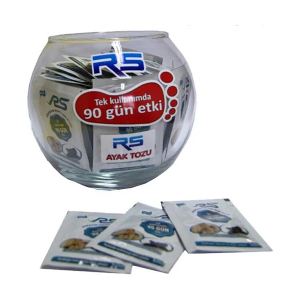 RS Ayak ve Ayakkabı Dolabı Kokusu Önleyici Giderici Toz 10Gr - 3