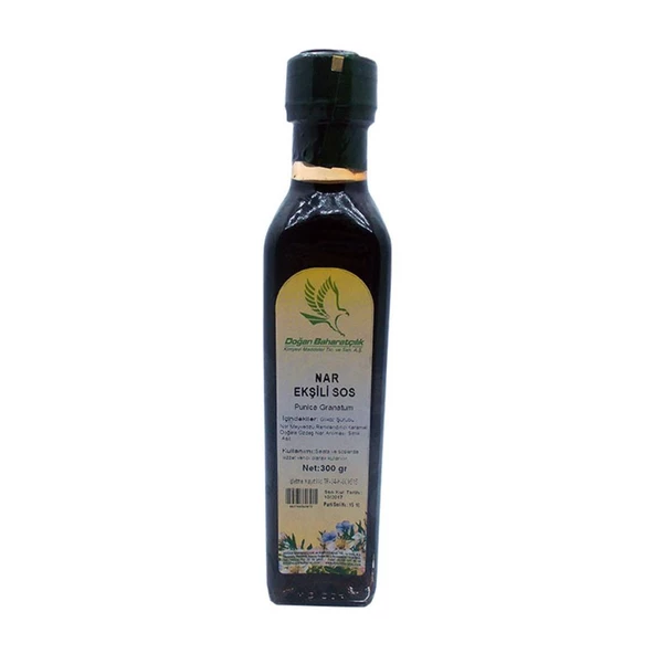 Doğan Baharatçılık Nar Ekşili Sos 300Gr Saf Doğal Cam Şişe