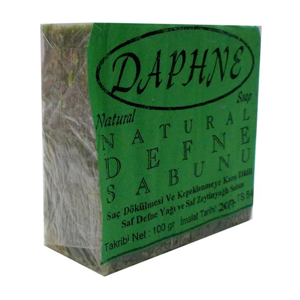 Natural Soap Saf Defne Sabunu Defne Yağlı Zeytinyağlı Sabun 100GR