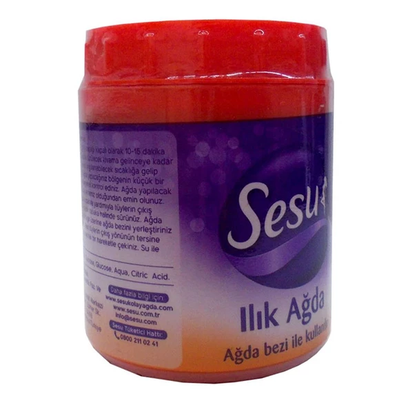 Sesu Ilık Ağda 150ML 250Gr Tüm Vücut İçin - 3