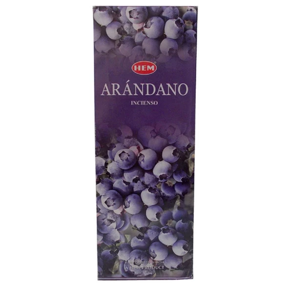 Hem Yaban Mersini Kokulu 20 Çubuk Tütsü - Blueberry - 3