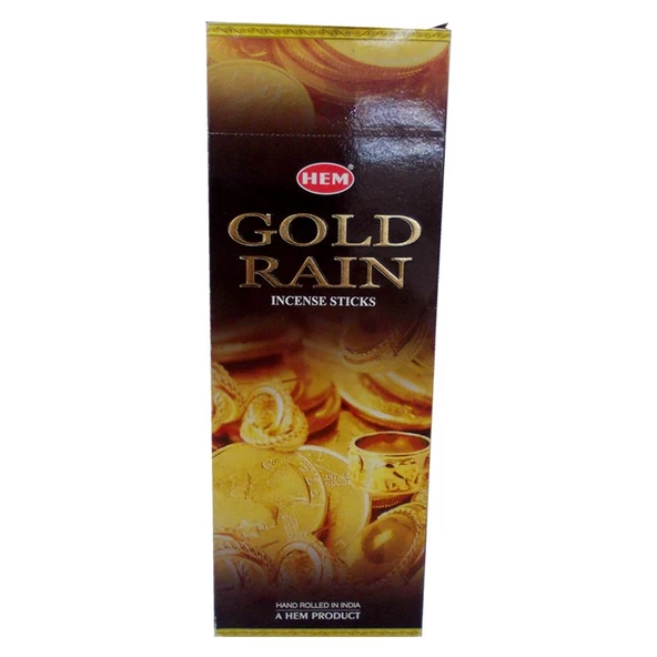 Hem Altın Yağmuru 20 Çubuk Tütsü - Gold Rain - 3
