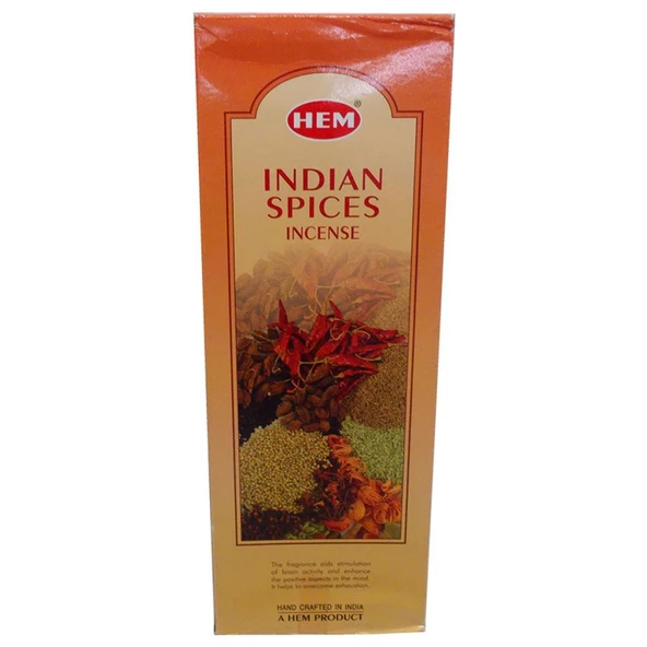 Hem Hint Baharatları Kokulu 20 Çubuk Tütsü - İndian Spices - 3