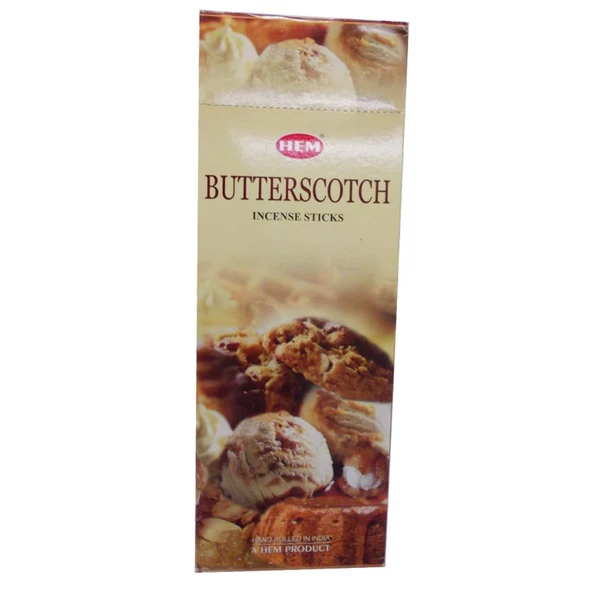 Hem Karamela Kokulu 20 Çubuk Tütsü - Butterscotch - 3