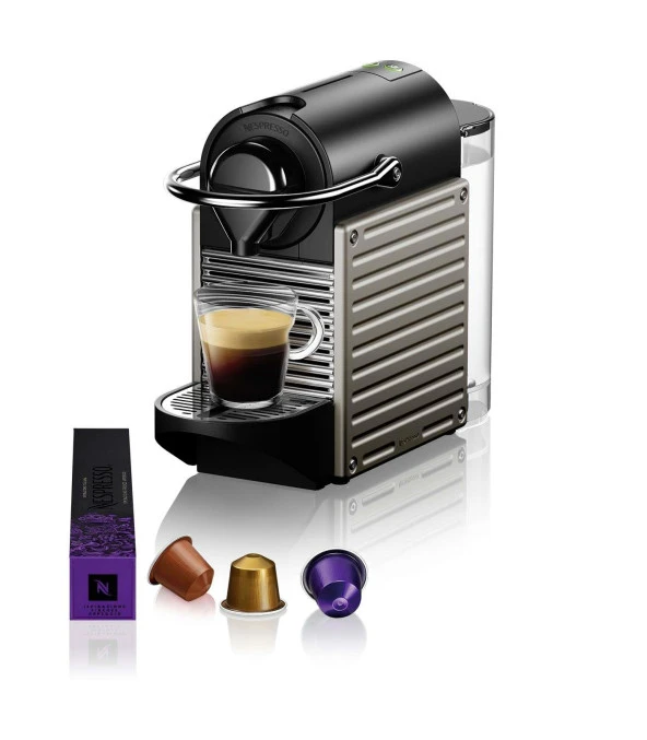 Nespresso PIXIE C61 TİTAN Kapsüllü Kahve Makinesi