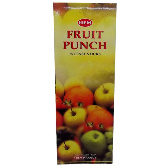 Hem Meyve Suyu Kokulu 20 Çubuk Tütsü - Fruit Punch - 3