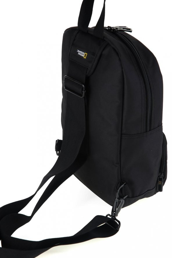 National Geographic Bodybag Sırt ve Göğüs Çantası Siyah N0726 - Resim 4