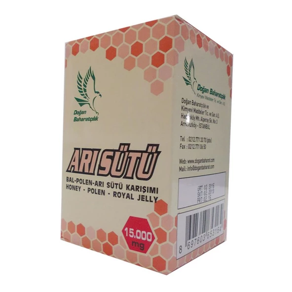Doğan Baharatçılık Bal Polen Arı Sütü Karışımı 15000 MG 230 Gr - 3