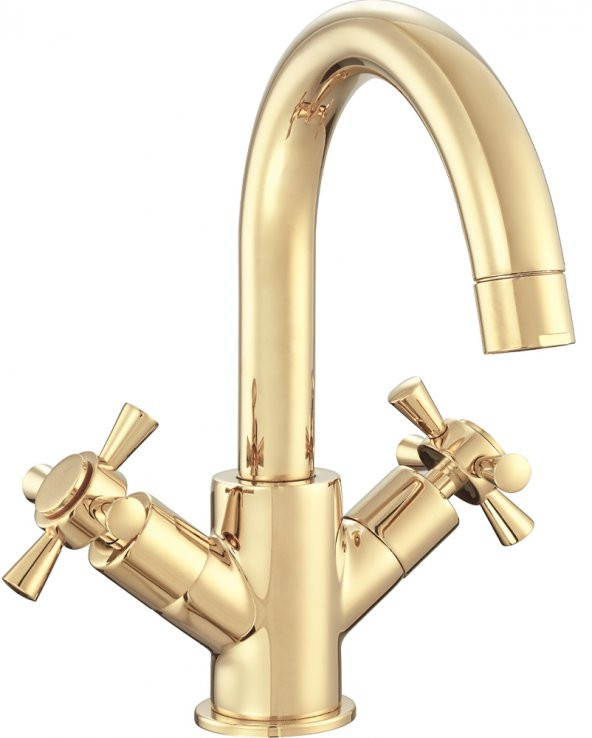 ECA Quadrille Lavabo Bataryası Altın Renkli 102808396 E.C.A.