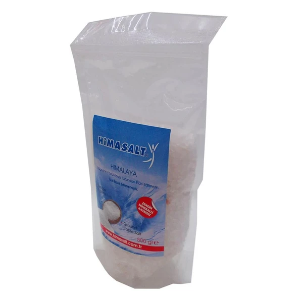 Himasalt İyotsuz Himalaya Kristal Kaya Tuzu Yemeklik Çakıl 500GR - 5