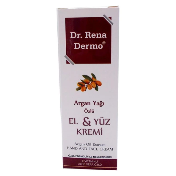Dr.Rena Dermo Argan Yağı Özlü El Yüz Cilt Kremi 150M Doğal Yağlı - 3