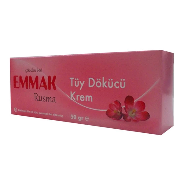 Emmak Rusma Tüy Dökücü Krem 50Gr Depilatör Kremi - 5