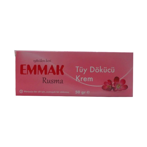 Emmak Rusma Tüy Dökücü Krem 50Gr Depilatör Kremi - 3
