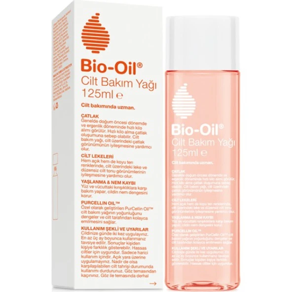 Bio-Oil Çatlak Karşıtı & Nemlendirici Cilt Bakım Yağı 125 ml - Yeni Formül