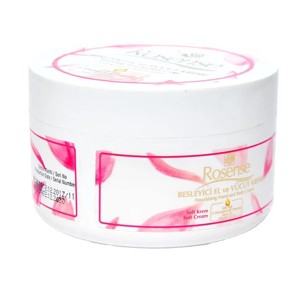 Rosense Gül Özlü Besleyici El Ve Vücut Kremi 250M E B5 Vitaminli - 4