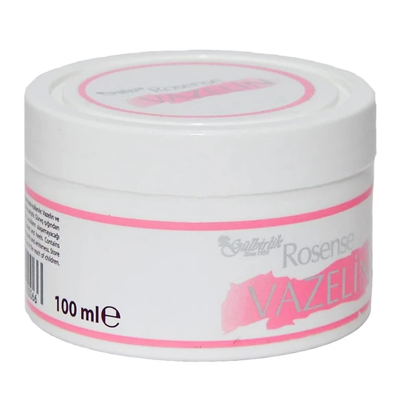 Rosense Gül Kokulu Vazelin Doğal Parfümlü 100ML - 3