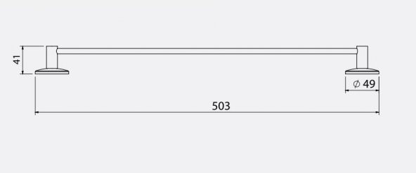 Serel Banyo Lale Uzun Havluluk 45cm 140101005 E.C.A - Resim 2