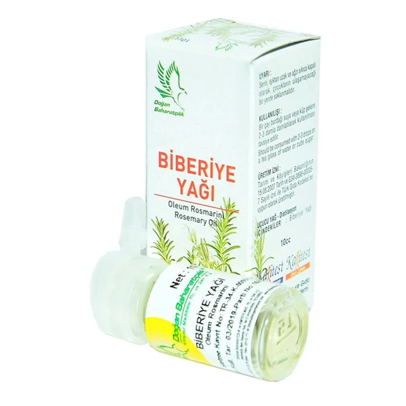 Doğan Baharatçılık Biberiye Yağı 10 cc Saf Doğal Rosemary Oil ml - 2