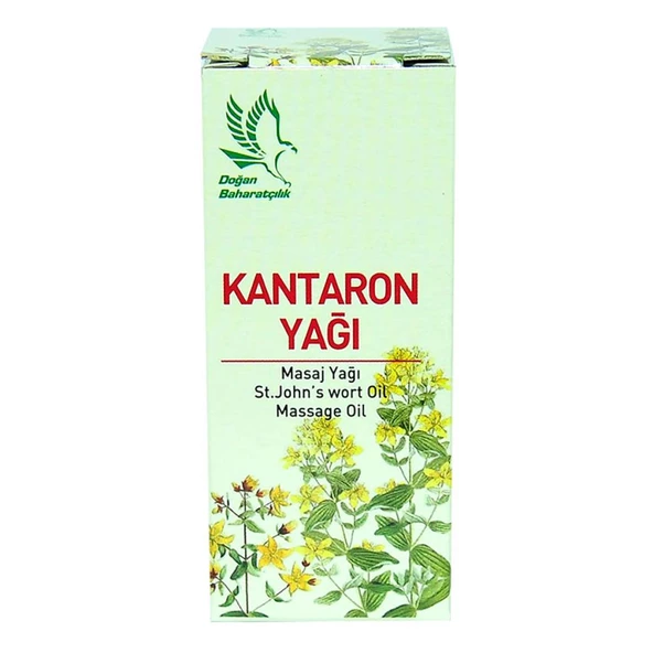 Doğan Baharatçılık Kantaron Yağı 20cc Doğal Saf Masaj Yağı Sarı - 2