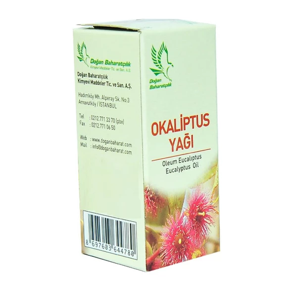 Doğan Baharatçılık Okaliptus Yağı 20 ML Doğal Saf Cam Şişe - 4