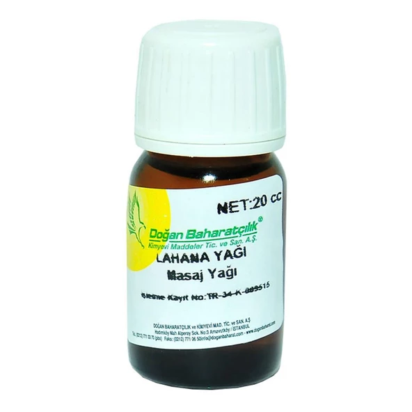 Doğan Baharatçılık Lahana Yağı 20 ML Doğal Saf Bakım Masaj Yağı - 5