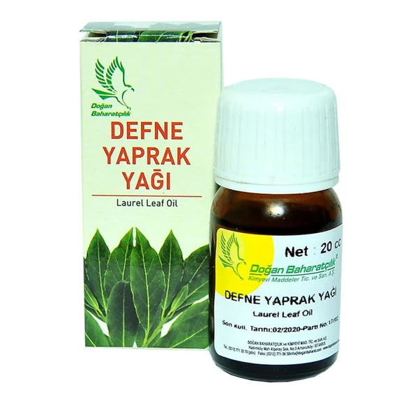 Doğan Baharatçılık Defne Yaprağı Yağı 20cc Laurel Leaf Oil 20ml