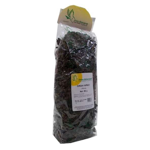 Doğan Baharatçılık Isırgan Otu Yaprağı 50Gr Doğal Saf Yaprak