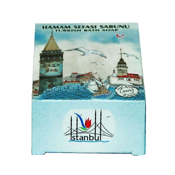 Saba El Yapımı Kostiksiz Kız Kulesi Hamam Sefası Sabunu 125GR - 6