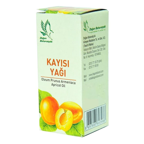 Doğan Baharatçılık Kayısı Yağı 20 cc Oleum Prunus Armeinaca - 3