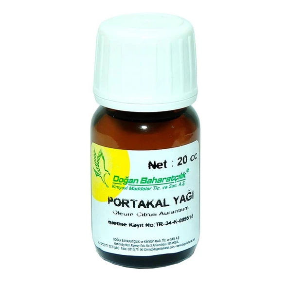 Doğan Baharatçılık Portakal Yağı 20cc Oleum Citrus Aurantium - 5