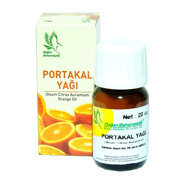 Doğan Baharatçılık Portakal Yağı 20cc Oleum Citrus Aurantium