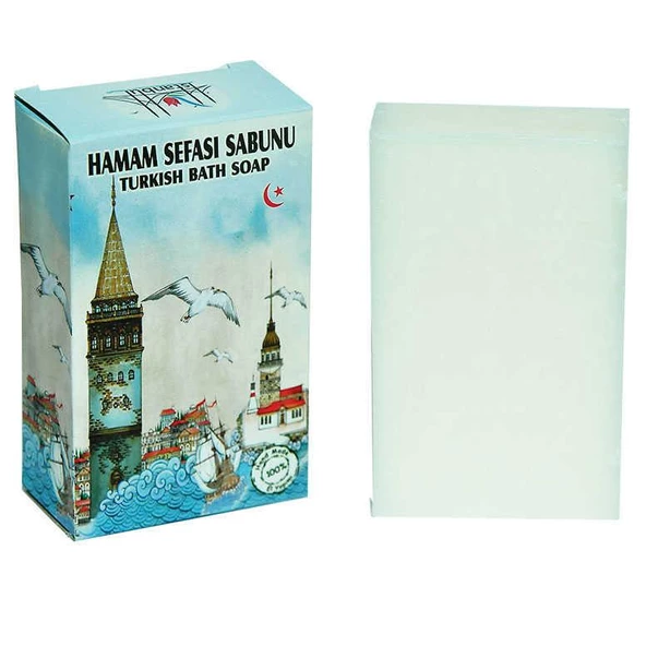 Saba El Yapımı Kostiksiz Kız Kulesi Hamam Sefası Sabunu 125GR