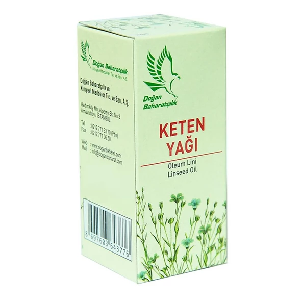 Doğan Baharatçılık Keten Yağı 50cc Doğal Saf Cam Şişe - 4