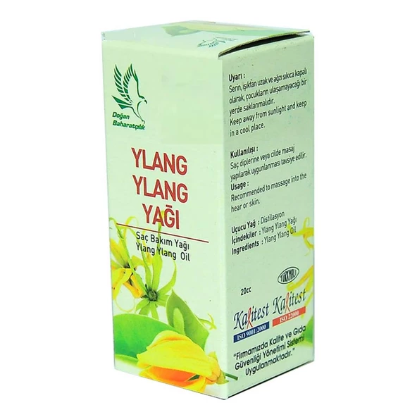 Doğan Baharatçılık Ylang Ylang Yağı 20cc Saf Doğal Yılang Yılang - 3