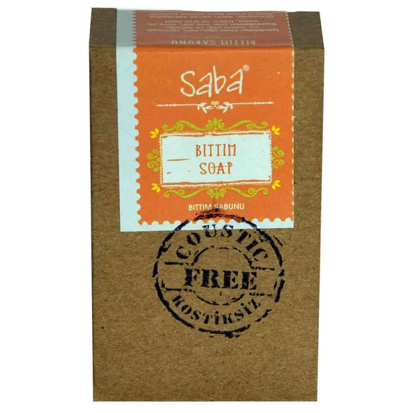 Saba Kostiksiz El Yapımı Doğal Saf Katkısız Bıttım Sabunu 125GR - 3
