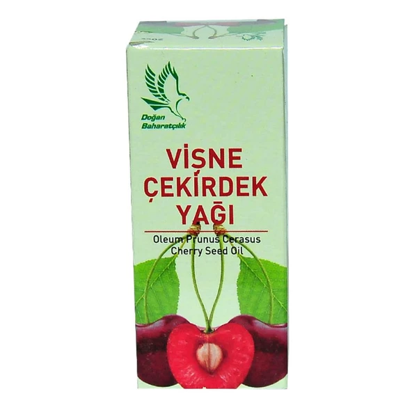 Doğan Baharatçılık Vişne Çekirdek Çekirdeği Yağı 20 cc ml Doğal
