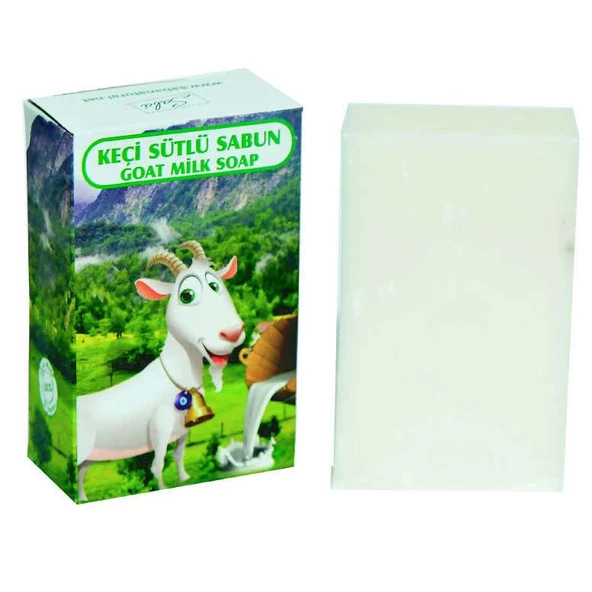 Saba Kostiksiz El Yapımı Keçi Sütlü Sabun Saf Keçisütü Sabunu 125GR