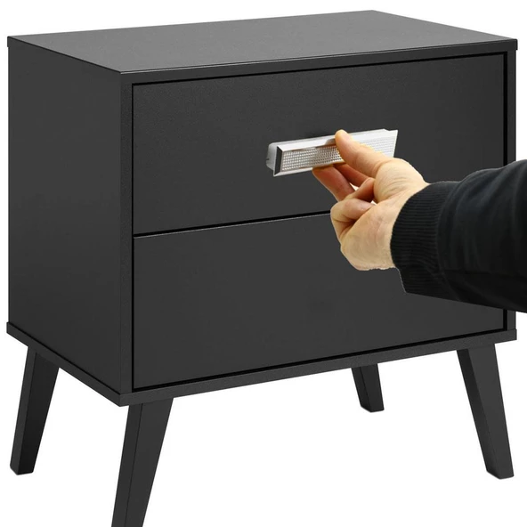 Monte Mobilya Mutfak Çekmece Dolap Dolabı Kulpu Kulpları Kulbu Plastik Krom Kulp (96 MM-9.6 CM) - 3
