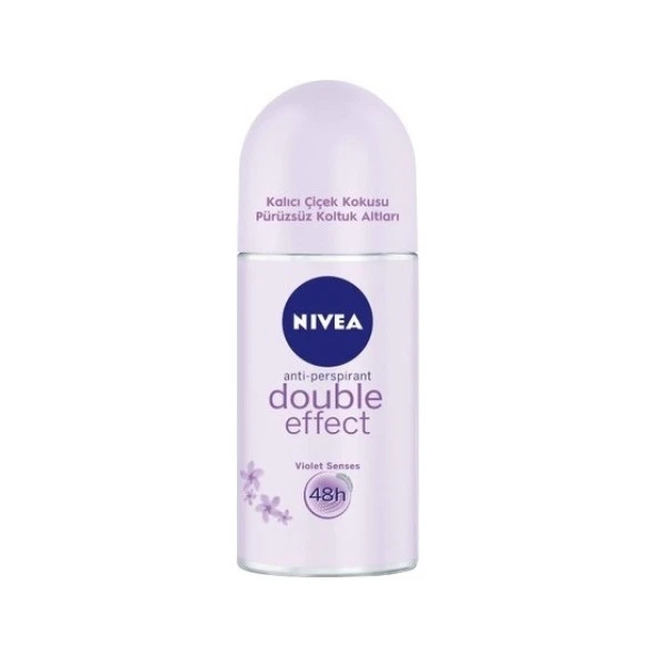 Nivea Roll-On Double Effect 50ml Bayan