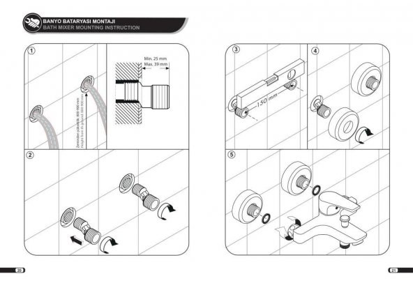 ECA Star Kuğu Borulu Eviye Mutfak Bataryası 102118061 E.C.A. - Resim 12