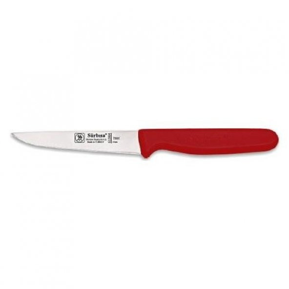Sürbisa Sürmene 61004 Mutfak Bıçağı (9,50 Cm) Kırmızı