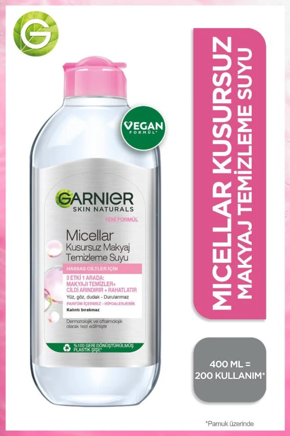 Garnıer Mıceller Makyaj Temızleme Suyu 400Ml