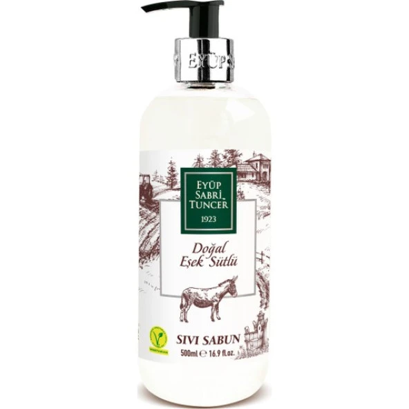 Eyüp Sabri Tuncer Doğal Eşek Sütlü Sıvı Sabun 500ml ürün görseli 1