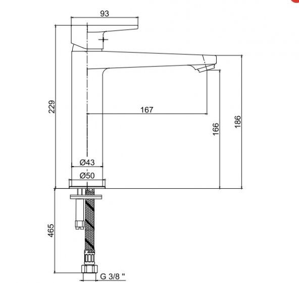 ECA Dalia Orta Boy Tip Lavabo Bataryası 20 Yıl Garanti 102188117 - 2